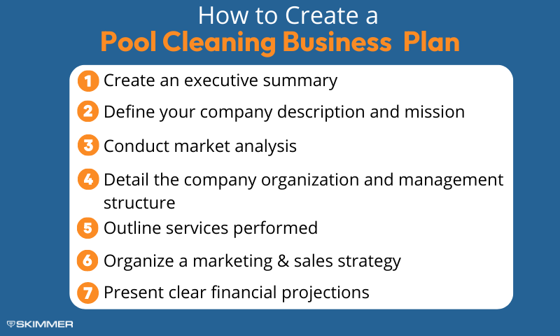 how to create a pool cleaning business plan